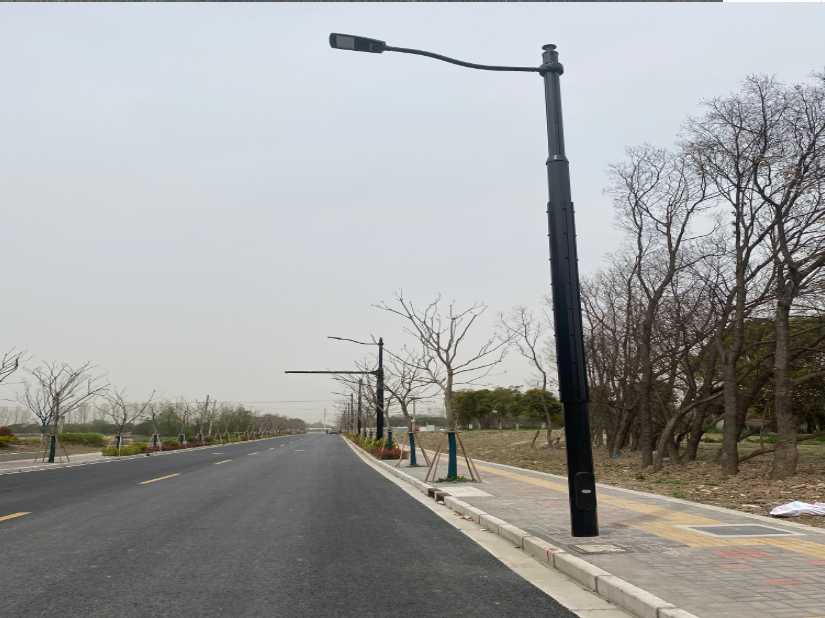 夏邑县上海综合杆 太阳能路灯工程